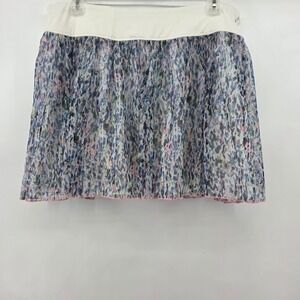 Jofit Women XXL Abstract Floral Mesh Athletic Skort Tennis Golf Skirt New